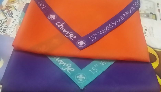printed scarf